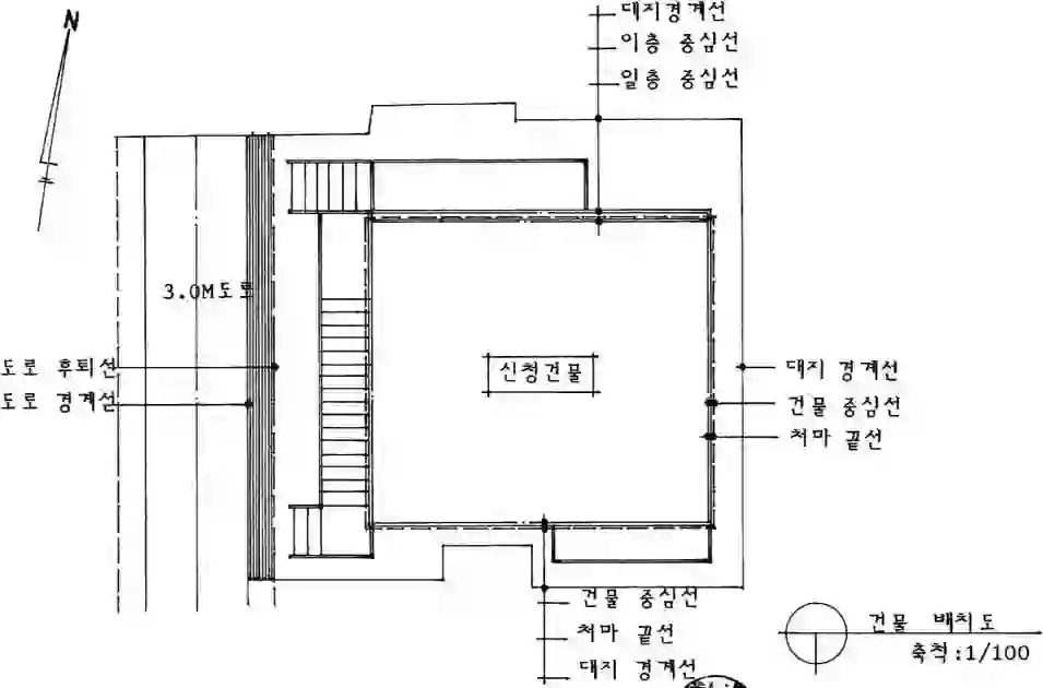 효자동 52-2 배치도 이미지